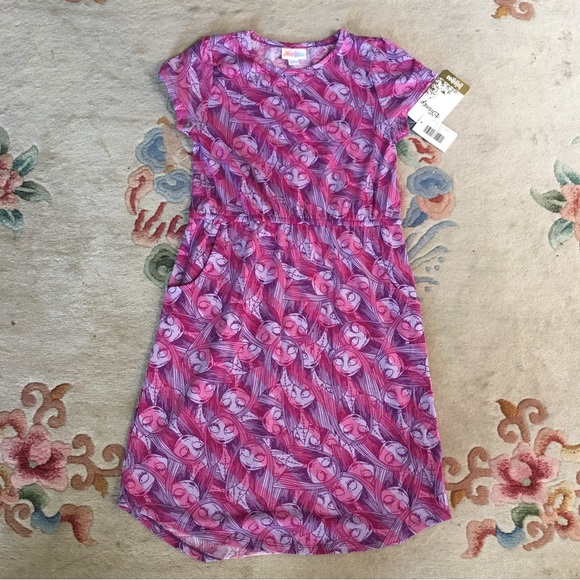 NWT Lularoe Nightmare Before Christmas Mae Dress +NWT Lularoe Nightmare Leggings - Picture 2 of 12